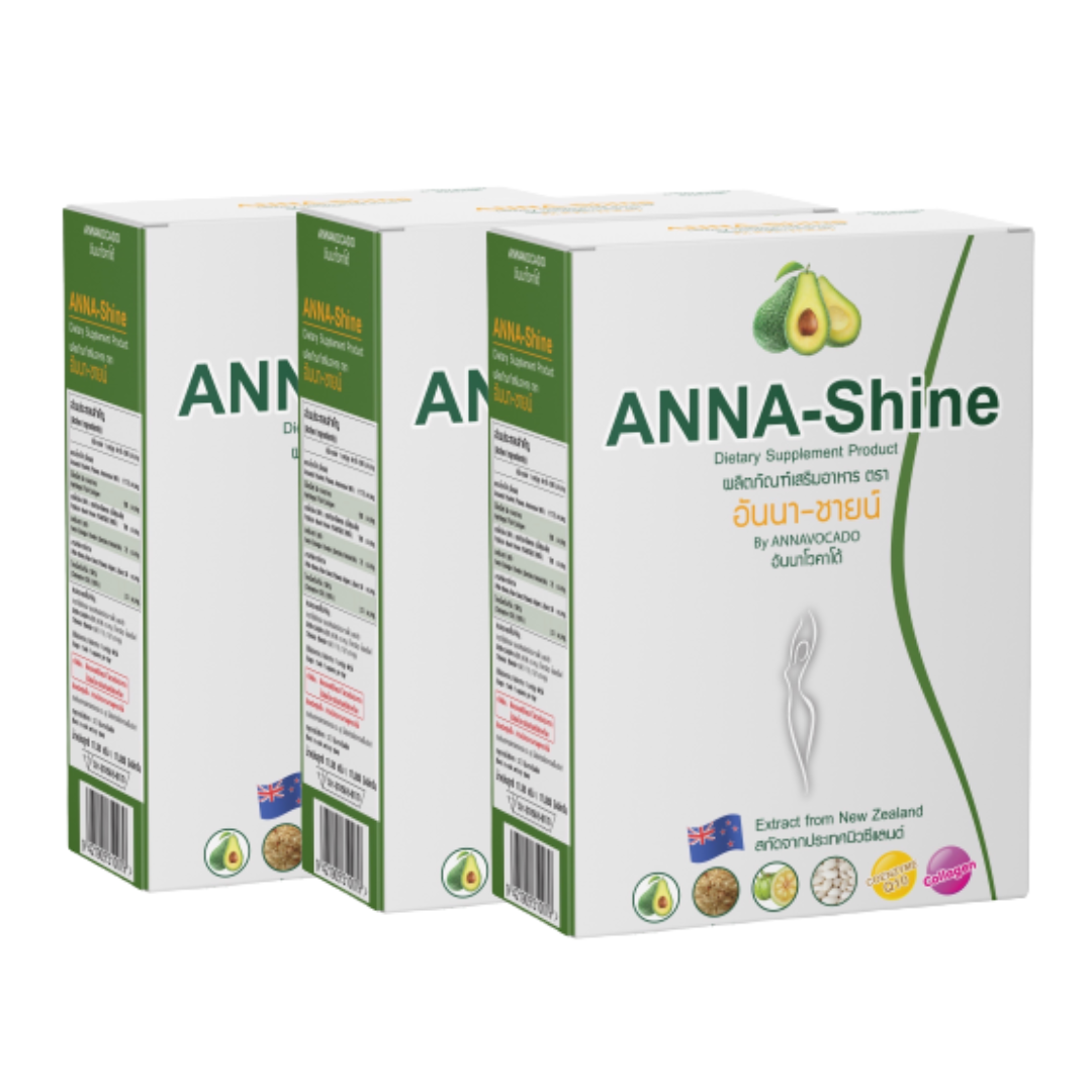 Anna-Shine 6-in-1 Avocado Supplement (30 Capsules) - Buy 2 Get 1